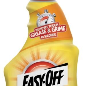 Easy Off Specialty Kitchen Degreaser Cleaner, Clear, Lemon, 16 Fl Oz