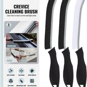 SXhyf Cleaning Brush - Hard Bristle Crevice Cleaning Brush, Multifunctional Gap Scrub Brush, Home Essentials, Bathroom Cleaner Tools for Household Use, Kitchen, Window, Faucets, Toilet, Grout, Car